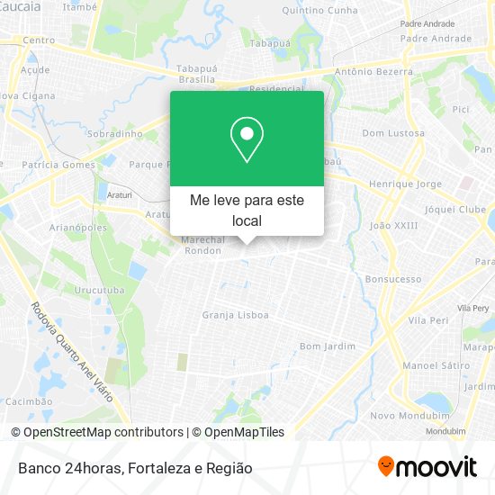 Banco 24horas mapa