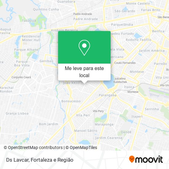 Ds Lavcar mapa