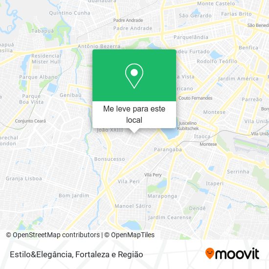 Estilo&Elegância mapa