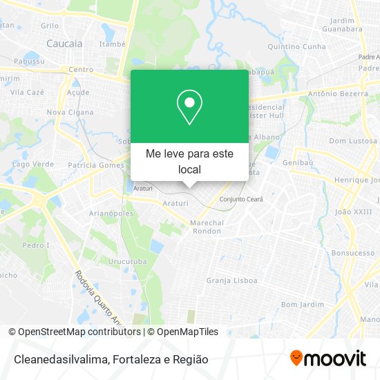 Cleanedasilvalima mapa