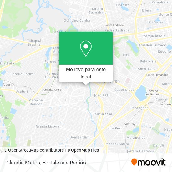 Claudia Matos mapa