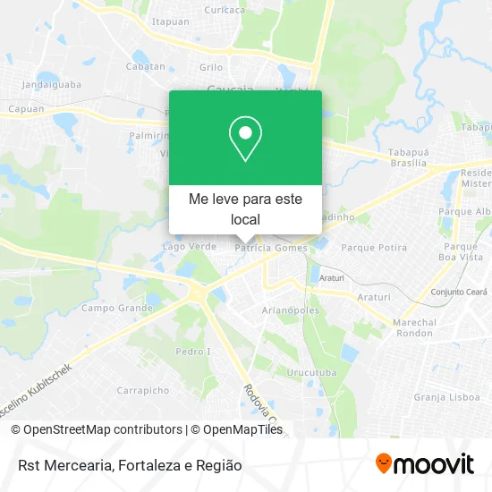 Rst Mercearia mapa