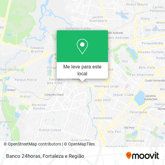 Banco 24horas mapa