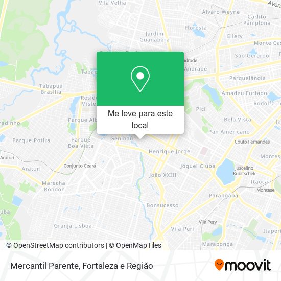 Mercantil Parente mapa