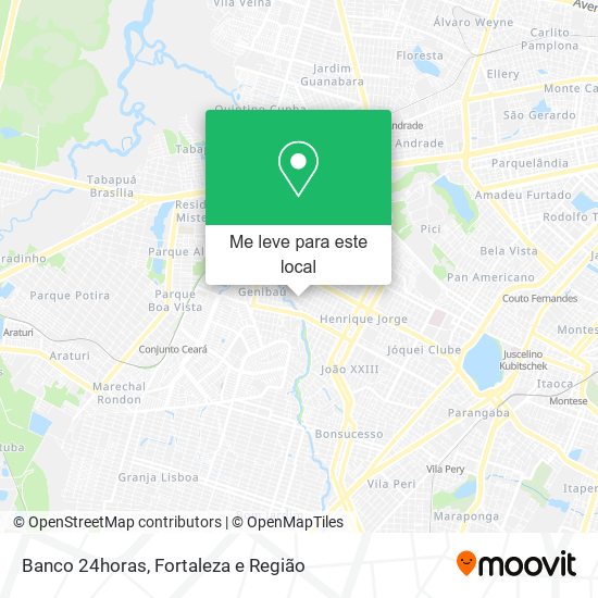 Banco 24horas mapa