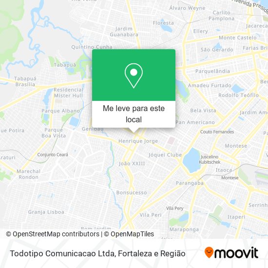 Todotipo Comunicacao Ltda mapa