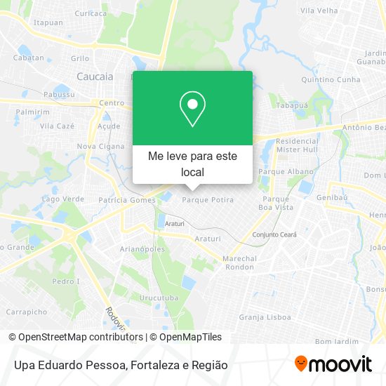 Upa Eduardo Pessoa mapa