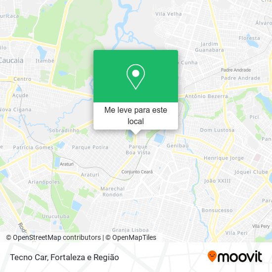 Tecno Car mapa