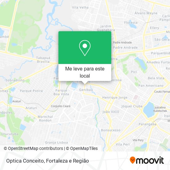 Optica Conceito mapa