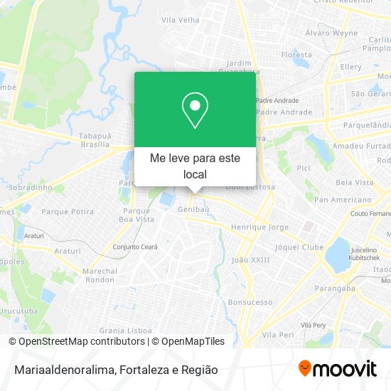 Mariaaldenoralima mapa