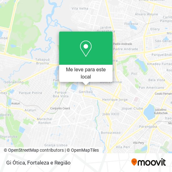 Gi Ótica mapa