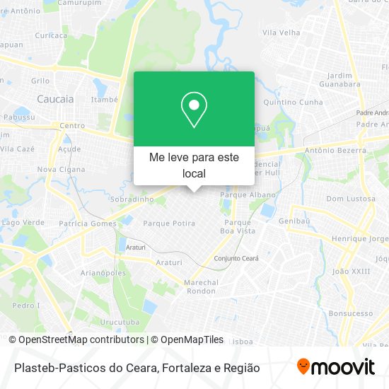 Plasteb-Pasticos do Ceara mapa