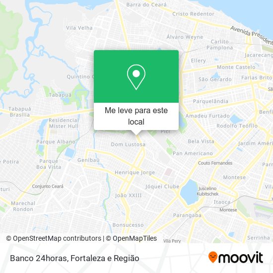 Banco 24horas mapa