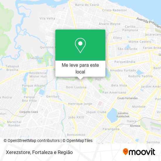 Xerezstore mapa