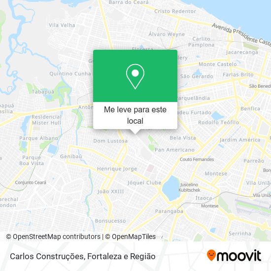 Carlos Construções mapa