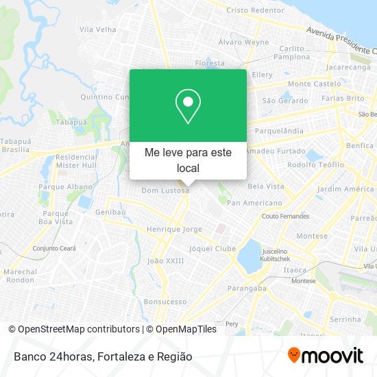 Banco 24horas mapa