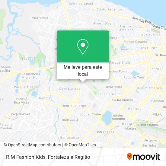 R.M Fashion Kids mapa