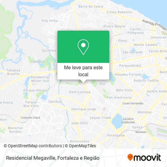 Residencial Megaville mapa