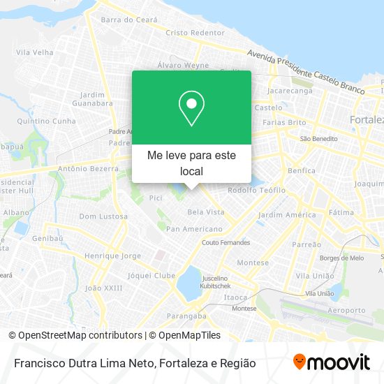 Francisco Dutra Lima Neto mapa