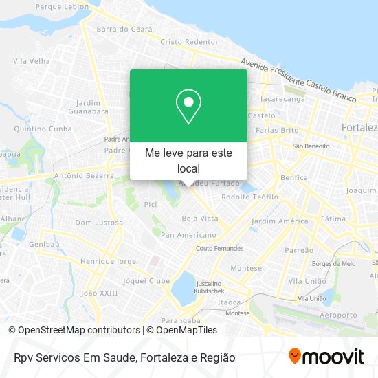 Rpv Servicos Em Saude mapa