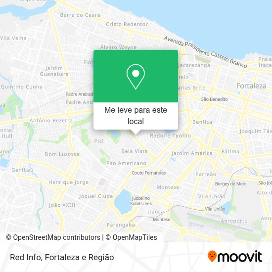 Red Info mapa