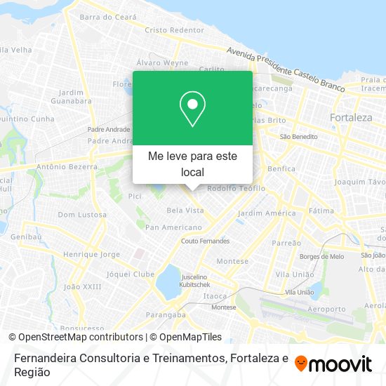 Fernandeira Consultoria e Treinamentos mapa