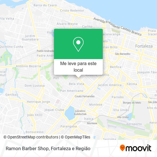Ramon Barber Shop mapa