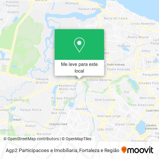 Agp2 Participacoes e Imobiliaria mapa