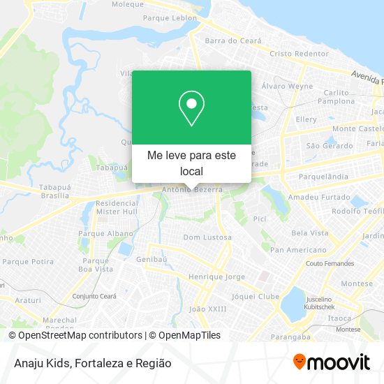 Anaju Kids mapa