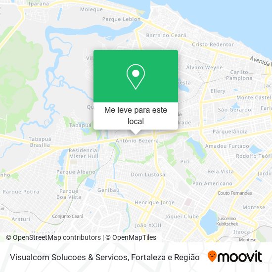 Visualcom Solucoes & Servicos mapa