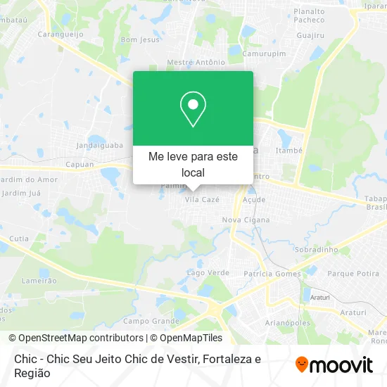 Chic - Chic Seu Jeito Chic de Vestir mapa