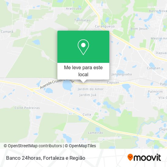 Banco 24horas mapa