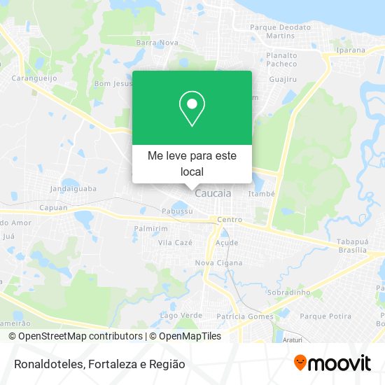 Ronaldoteles mapa