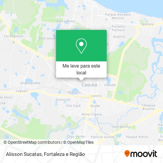 Alisson Sucatas mapa