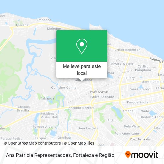 Ana Patricia Representacoes mapa