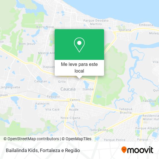 Bailalinda Kids mapa