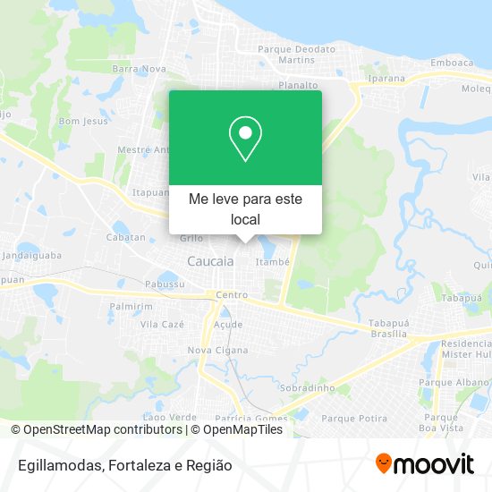 Egillamodas mapa