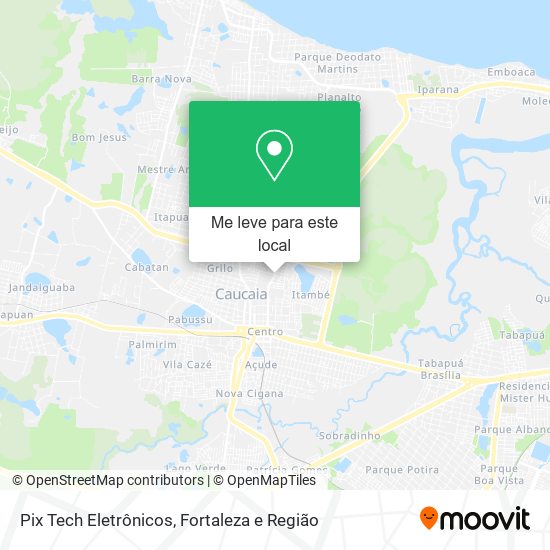 Pix Tech Eletrônicos mapa