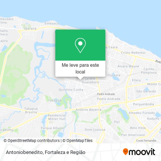 Antoniobenedito mapa