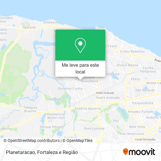 Planetaracao mapa