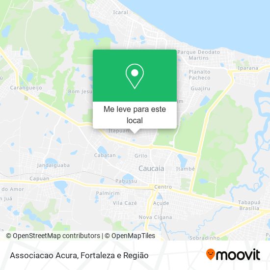 Associacao Acura mapa