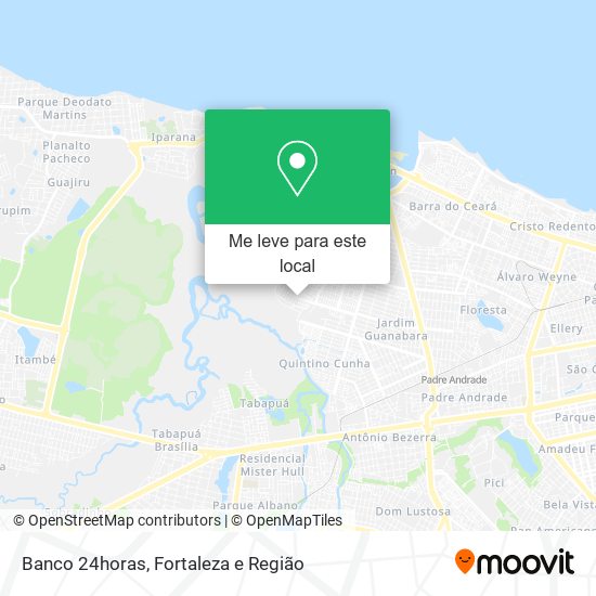 Banco 24horas mapa