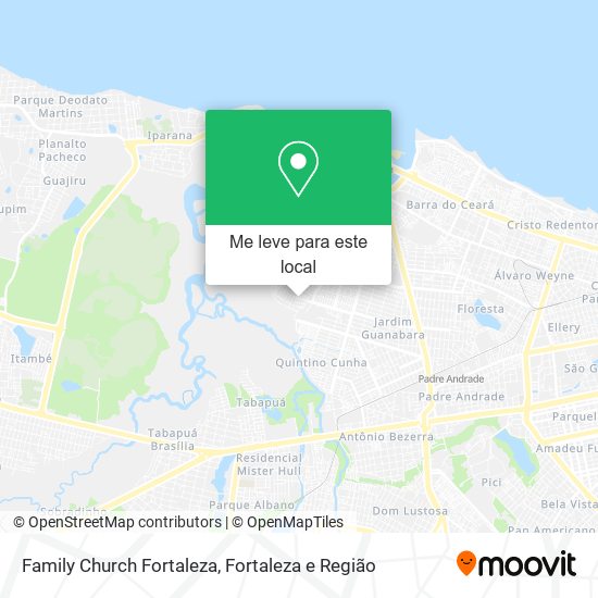 Family Church Fortaleza mapa