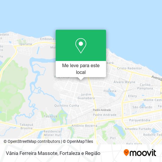 Vânia Ferreira Massote mapa