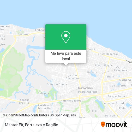 Master Fit mapa