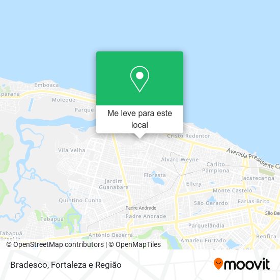 Bradesco mapa