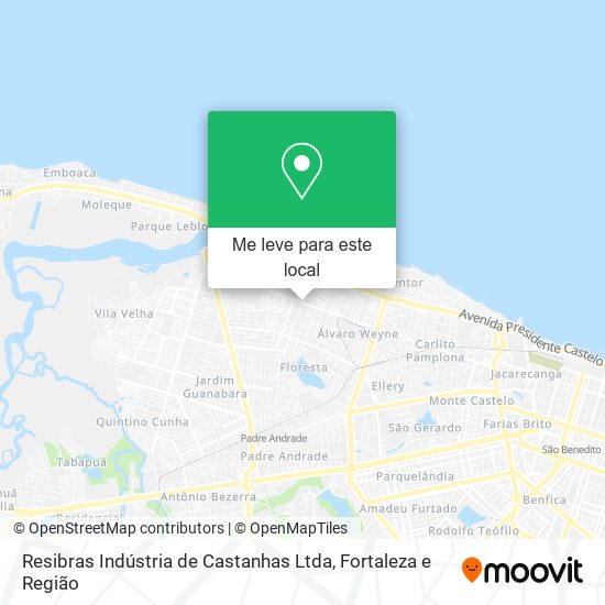 Resibras Indústria de Castanhas Ltda mapa