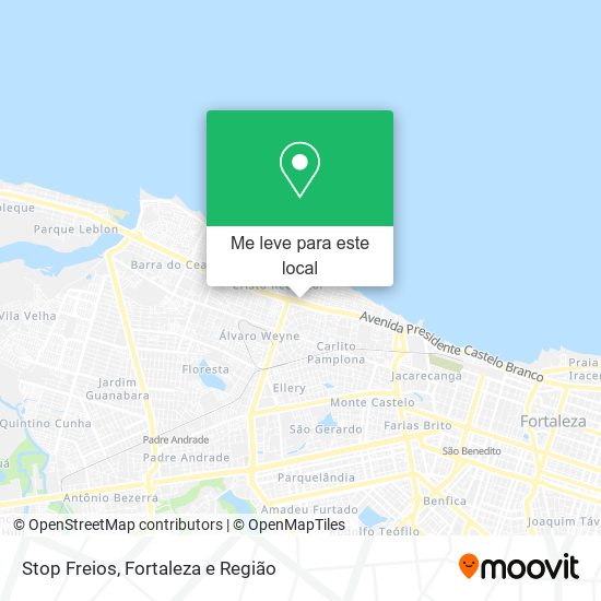 Stop Freios mapa