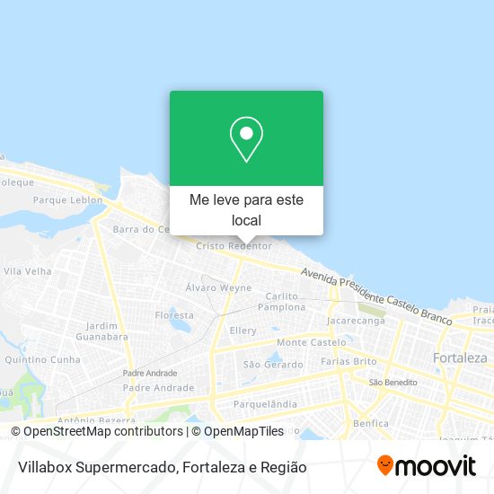 Villabox Supermercado mapa