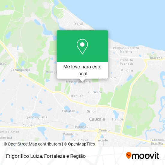 Frigorifico Luiza mapa